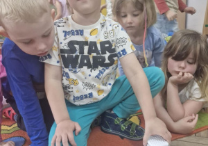 Wojtuś programuje swojego Genibota.