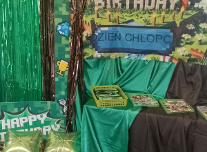 Dzień Chłopaka w stylu Minecraft