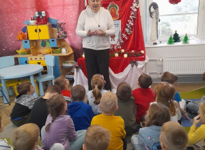 "Piszemy list do Świętego Mikołaja" - spotkanie z pracownikiem Biblioteki Pedagogicznej