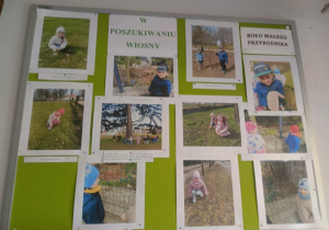 Zdjęcie gazetki pt. "W poszukiwaniu wiosny"