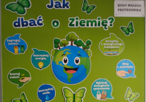 Gazetka Jak zadbać o Ziemię?