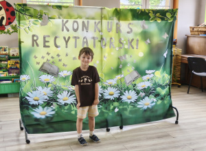 Konkurs recytatorski dla dzieci "Mały aktor, wielka scena" inspirowany światem teatru i literatury